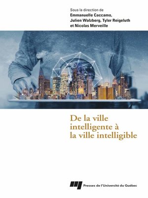cover image of De la ville intelligente à la ville intelligible